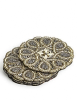 Marks and Spencer  4 Pack Beaded Coasters