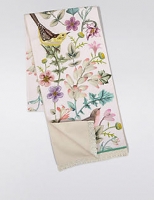 Marks and Spencer  Spring Bird Embroidered Runner Tablecloth