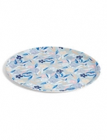 Marks and Spencer  Round Floral Melamine Tray