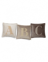 Marks and Spencer  A-Z Individual Letter Cushions