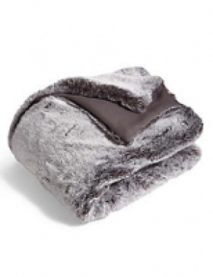 Marks and Spencer  Faux Fur Throw