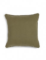Marks and Spencer  Large Cotton Rib Cushion