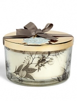 Marks and Spencer  Neroli, Lime & Basil 3 Wick Gift Candle