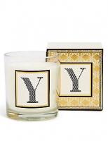 Marks and Spencer  Alphabet Scented Candle Y