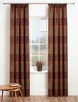 Marks and Spencer  Patch Jacquard Pencil Pleat Curtains
