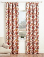 Marks and Spencer  Bright Floral Pencil Pleat Curtains