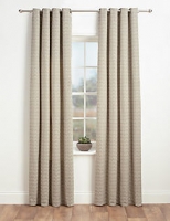 Marks and Spencer  Chenille Dotty Eyelet Curtains