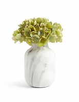 Marks and Spencer  Hydrangea In Marble Vase