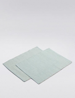 Marks and Spencer  2 Pack Rib Woven Placemat
