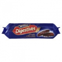Mace Mcvities McVities Digestives Double Chocolate/ Milk Chocolate & Oran