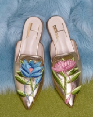 Joanne Hynes Rousseau Flower Mules