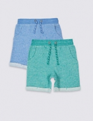 2 Pack Pure Cotton Shorts (3 Months - 5 Years) 16.00 €