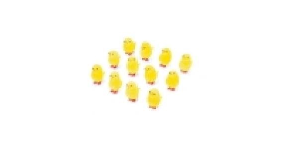 Decorating Yellow Chicks 12-Pack
