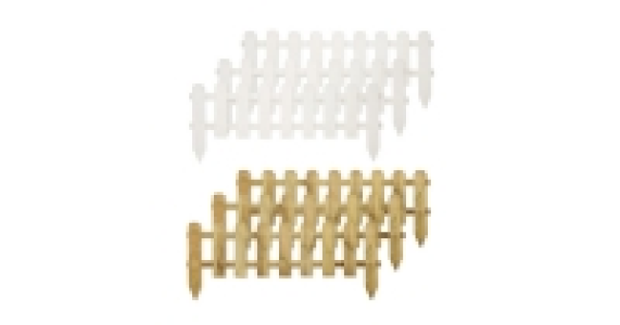 Gardenline Picket Fence 3-Pack