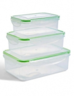Set of 3 Clip Storage Containers 10.00 €