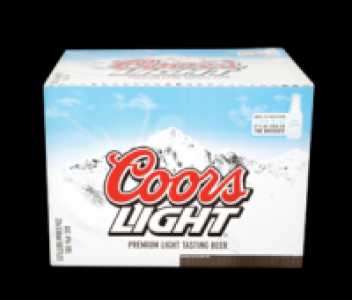 Coors Light Bottle Pack 20x330ml