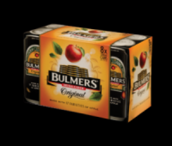 Bulmers Original Can Pack 8x500ml