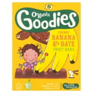 Goodies Banana & Date Chunky Fruit Bars
