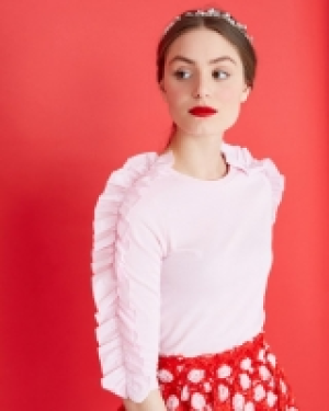 Savida Scarlett Frill On Sleeve T-Shirt 20.00&nbsp;&euro;