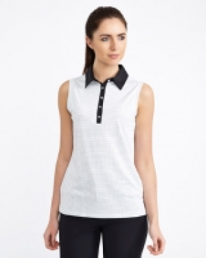 P&aacute;draig Harrington Sleeveless Jacquard Insert Polo (SPF 50) 30.00&nbsp;&euro;