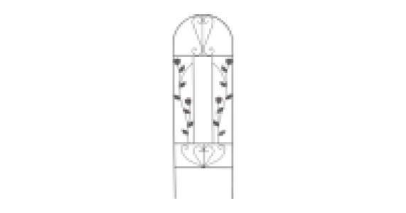 Roses Iron Decorative Trellis