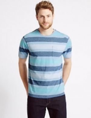 Slim Fit Pure Cotton Crew Neck T-Shirt 20.00 €