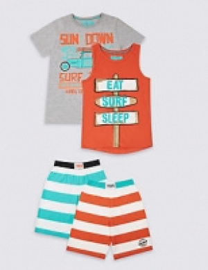 2 Pack Short Pyjamas (3-16 Years) 23.00 €