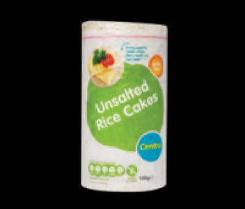 Centra  Centra Unsalted Rice Cakes 100g