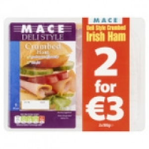 MACE Crumbed Ham Slices - Twin Pack Price Marked