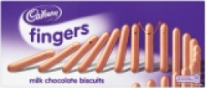Cadbury Fingers Milk Chocolate Biscuits 1.00 €