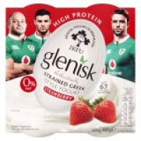 EuroSpar Glenisk Greek Protien 0% Fat Yogurt Range