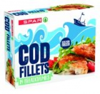 EuroSpar Spar Breaded Cod Fillets/Battered Cod Fillets