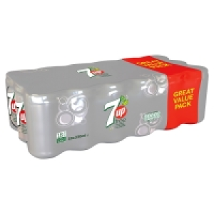 7Up Free Cans 18 Pack 7.00&nbsp;&euro;
