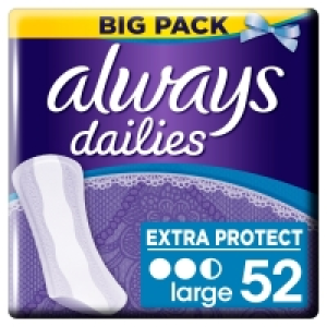 Always Dailies Value Pack Liner Large 5.50 €