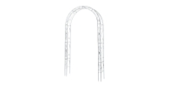 Aldi  Gardenline White Garden Arch