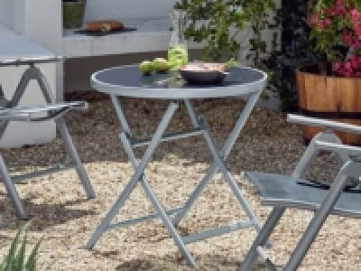 FLORABEST® Aluminium Glass Table