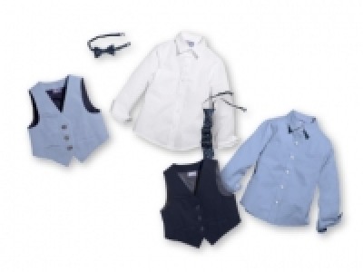 LUPILU® Boys Shirt with Waistcoat & Tie