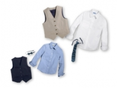 PEPPERTS® Boys Shirt with Waistcoat & Tie