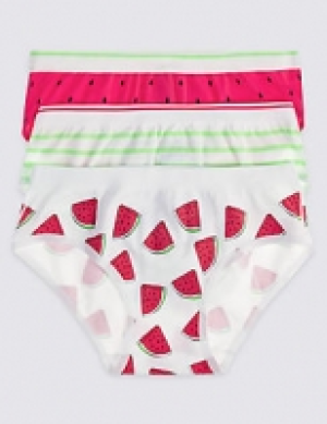 3 Pack Seamfree Bikini Knickers (6-16 Years) 12.00 €