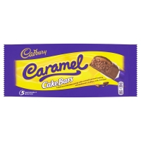 SuperValu  Cadbury Caramel Cake Bars 5 Pack