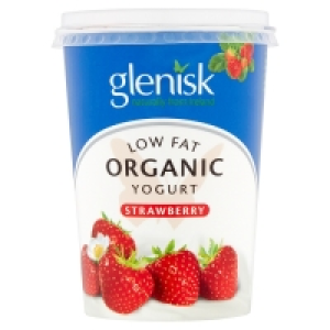 Glenisk Organic Low Fat Yogurt Strawberry 1.25 €