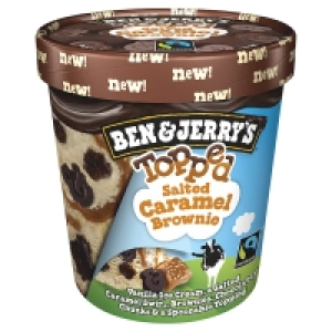 Ben & Jerrys Topped Salted Caramel 8x470ml