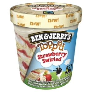 Ben & Jerrys Topped Strawberry Swirl 8x470ml 4.00&nbsp;&euro;