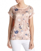 Dunnes Stores  Short Sleeve Print Top