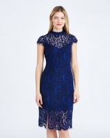 Dunnes Stores  Gallery High Neck Lace Dress