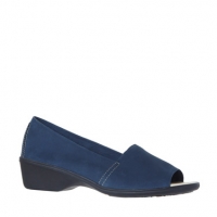 Dunnes Stores  Leather Open Toe Wedge