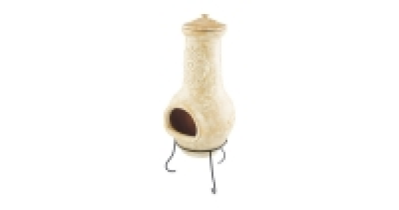 Aldi  Gardenline Clay Chimenea