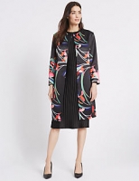 Marks and Spencer  Abstract Floral Print Coat