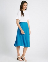 Marks and Spencer  Burnout A-Line Midi Skirt