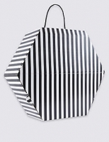 Marks and Spencer  Monochrome Striped Hat Box